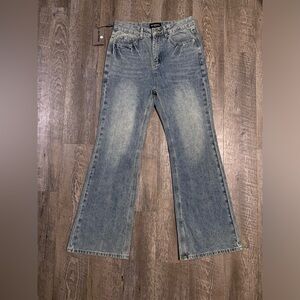 Balenciaga blue relaxed fit denim